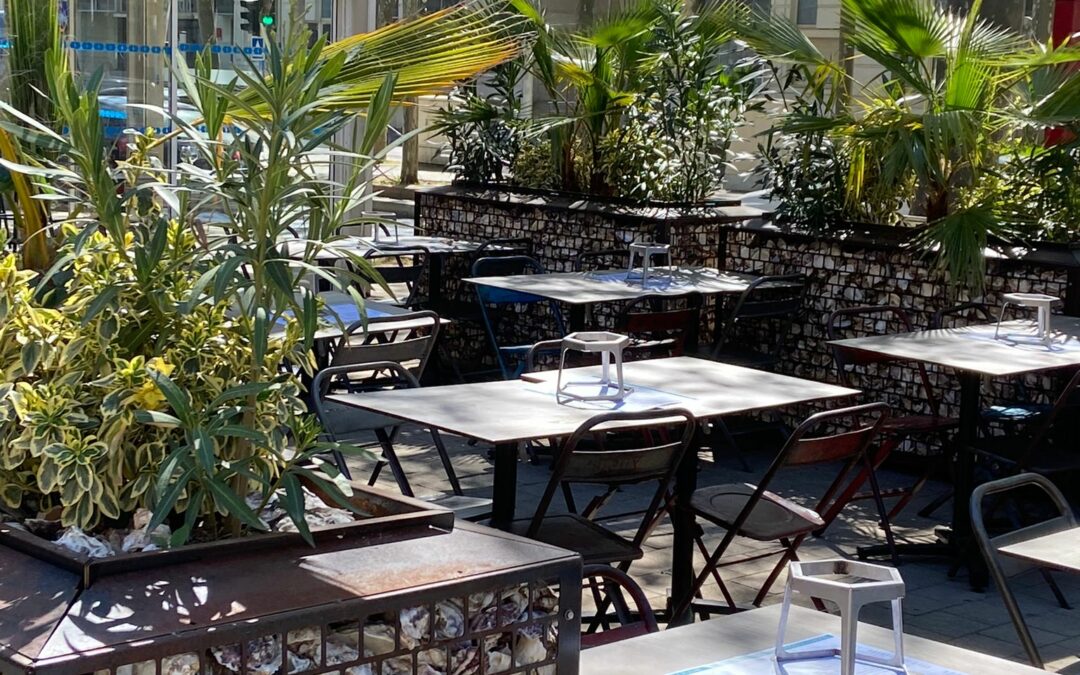 Ouverture de la terrasse du Comptoir Tarbouriech Montpellier (Halles Jacques Coeur)